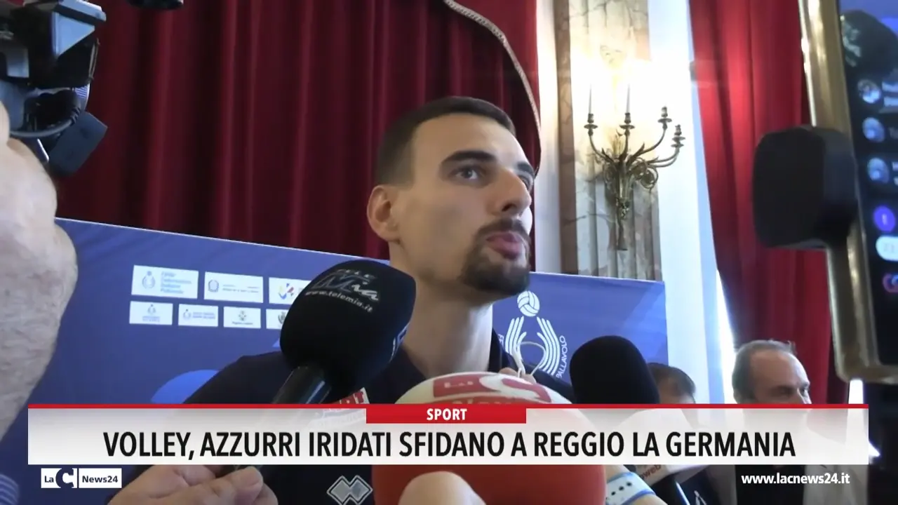 Volley, Azzurri iridati sfidano a Reggio la Germania