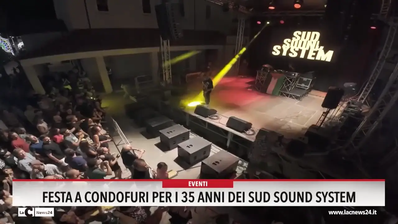 Festa a Condofuri per i 35 anni dei Sud Sound System