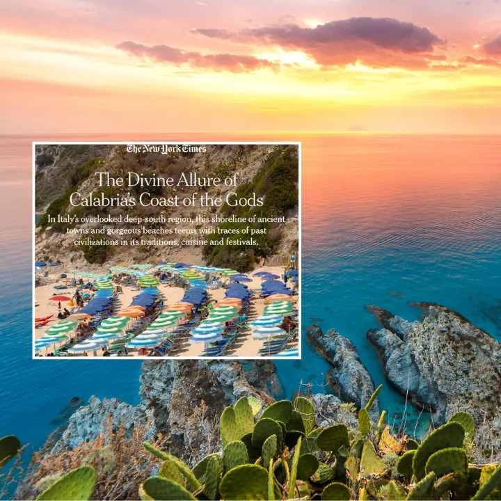 <p>Il New York Times si innamora del Vibonese: «divino» viaggio tra Pizzo, Tropea, Zungri e Carìa</p>