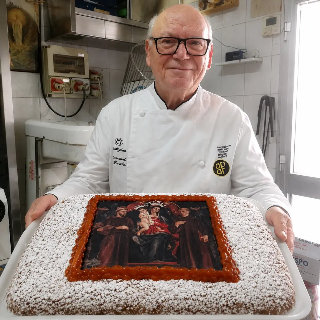 Giovanni Logiudice, il maestro della dolcezza reggina: la Torta della Nonna diventa omaggio alla Madonna della Consolazione\n