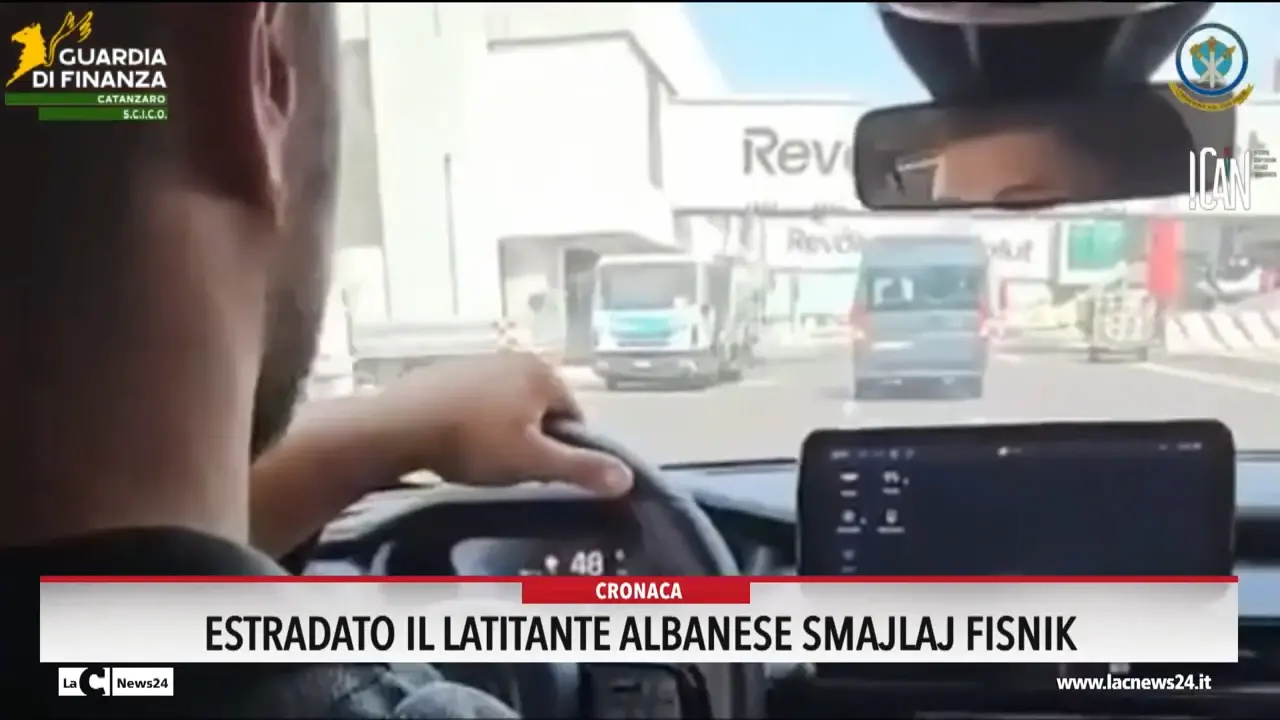 Estradato il latitante albanese Smajlaj Fisnik