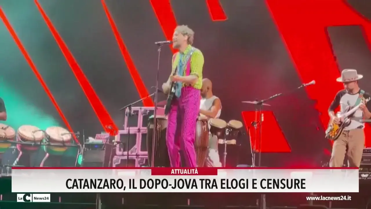 Catanzaro, il dopo Jova tra elogi e censure