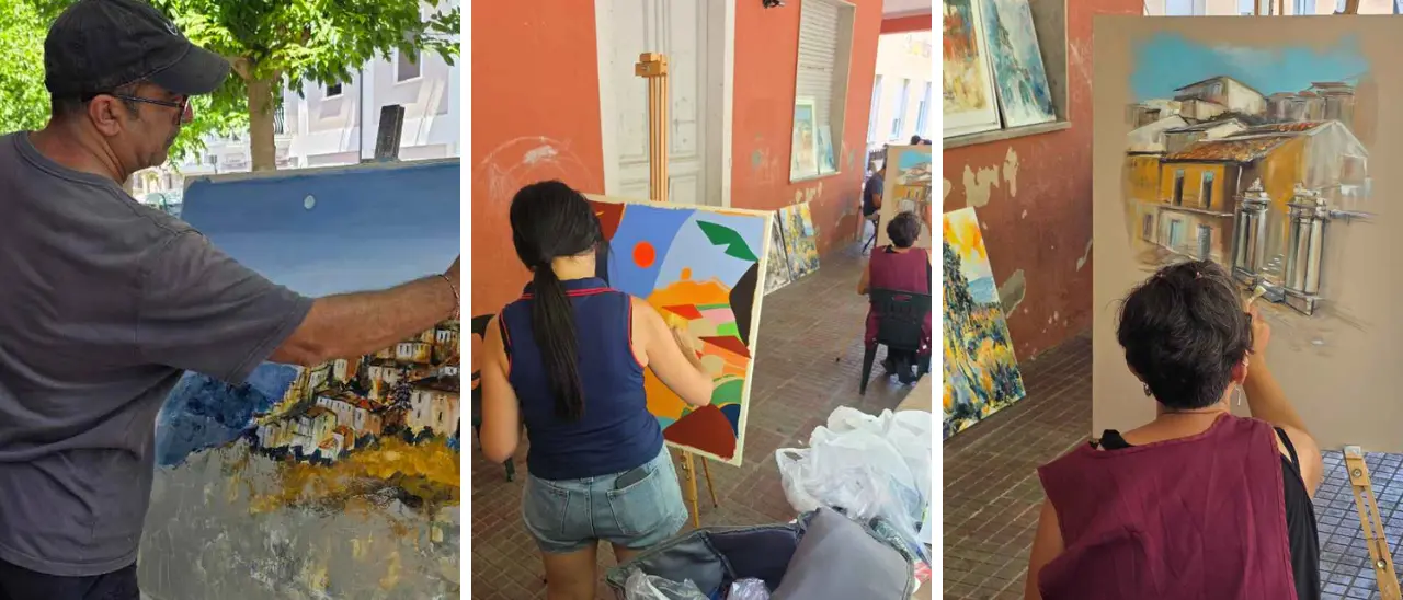 Pennelli e colori raccontano Monterosso Calabro: Giuseppe Defranco trionfa alla seconda estemporanea di pittura\n