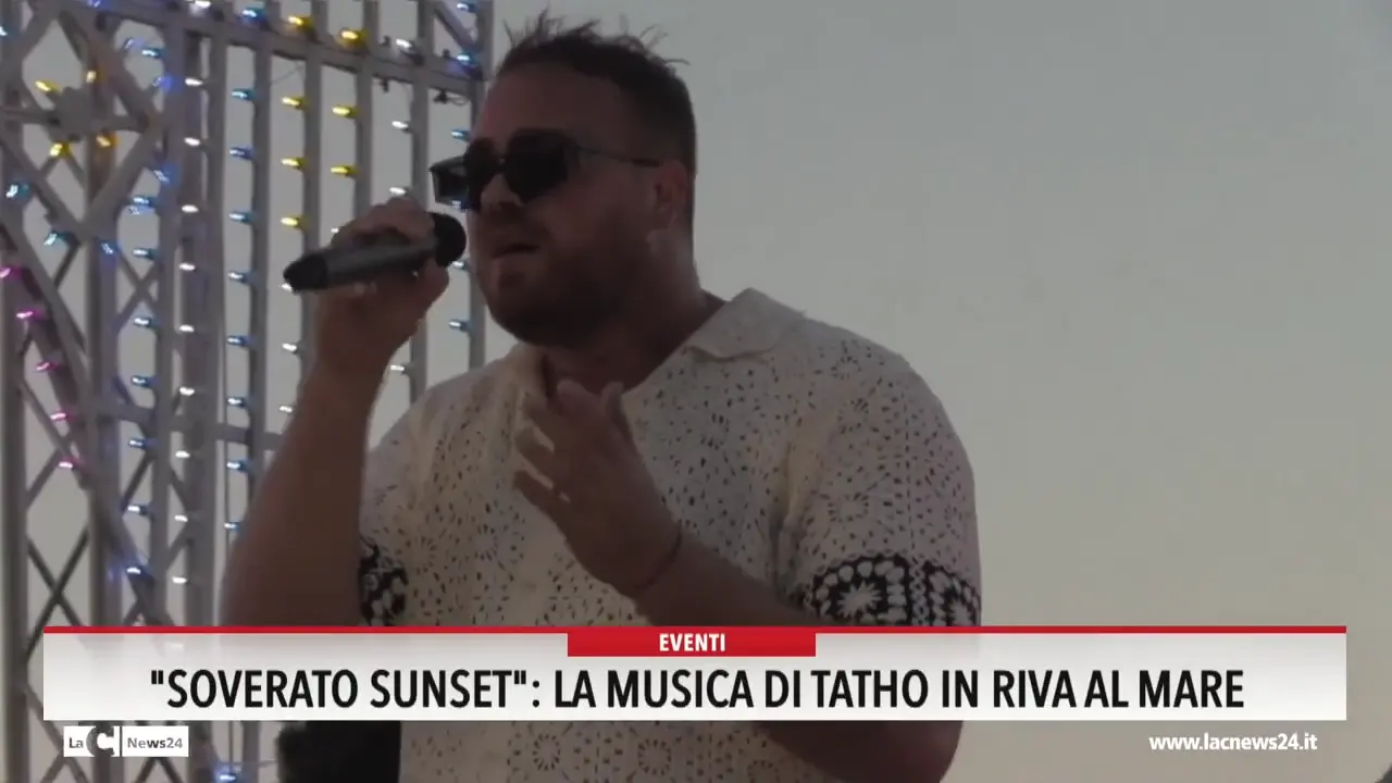 Soverato Sunset: la musica di Tatho in riva al mare