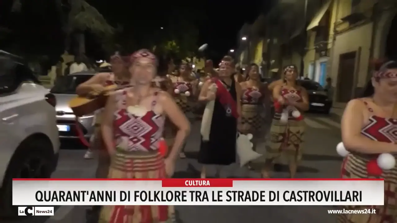 Quarant'anni di folklore tra le strade di Castrovillari