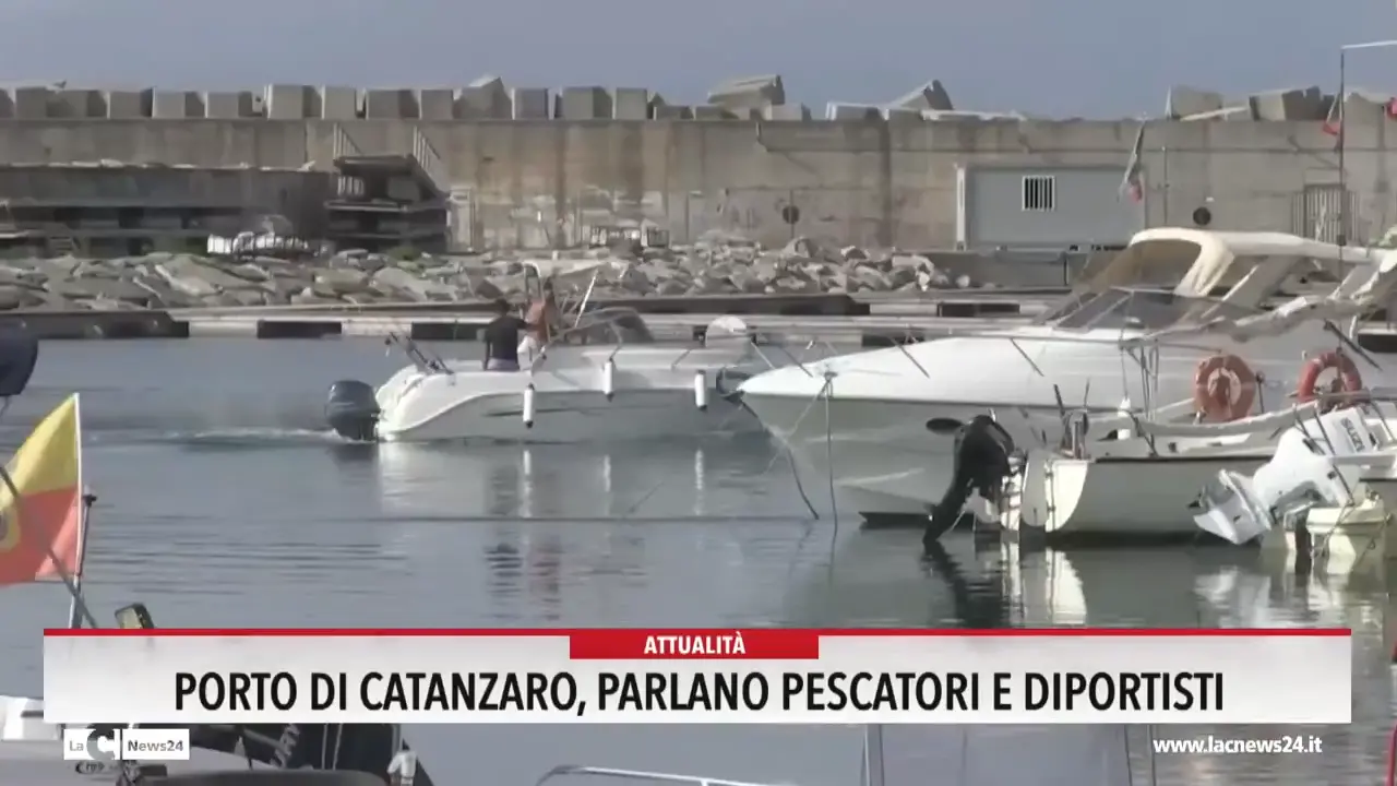 Porto di Catanzaro, parlano pescatori e diportisti