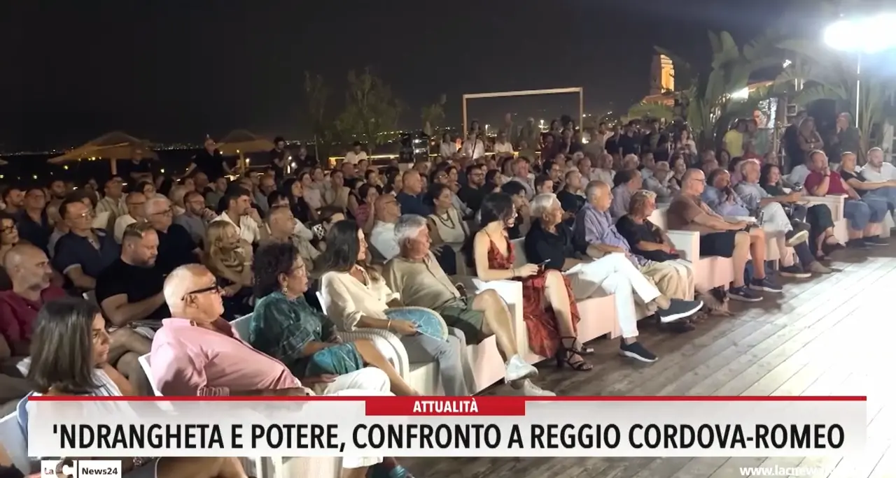'Ndrangheta e potere:confronto a Reggio Cordova-Romeo