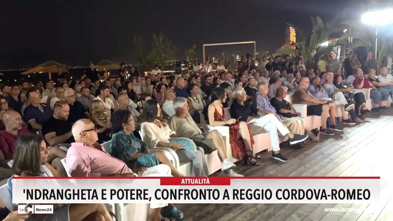 'Ndrangheta e potere:confronto a Reggio Cordova-Romeo