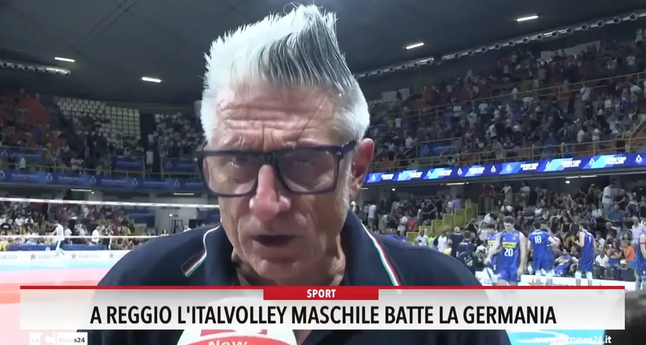A Reggio l'Italvolley maschile batte la Germania