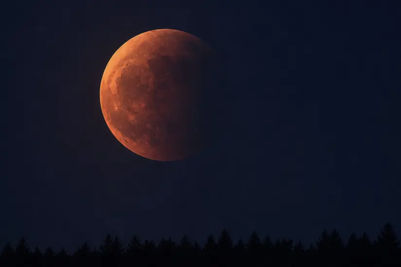 Eclissi di luna nel cielo di fine agosto: e domani non serviranno neppure gli occhiali\n\n\n