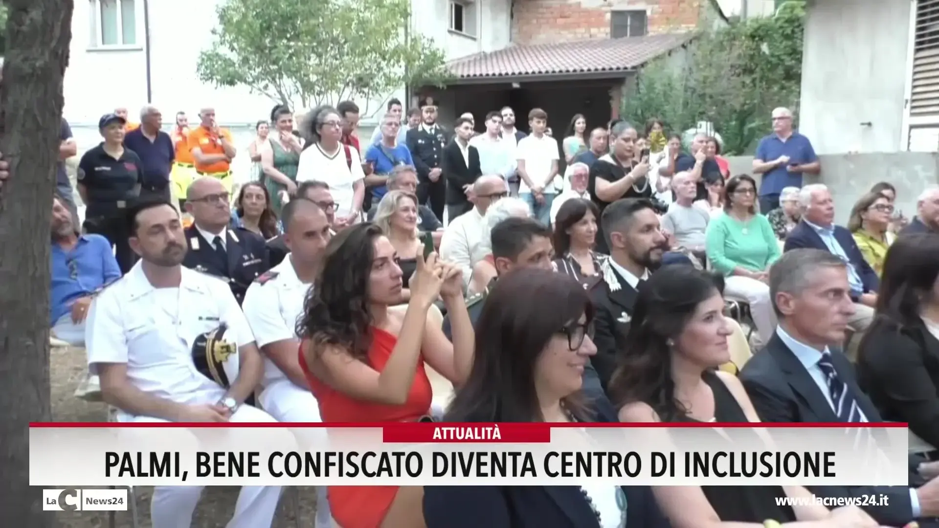 Palmi, bene confiscato diventa centro di inclusione