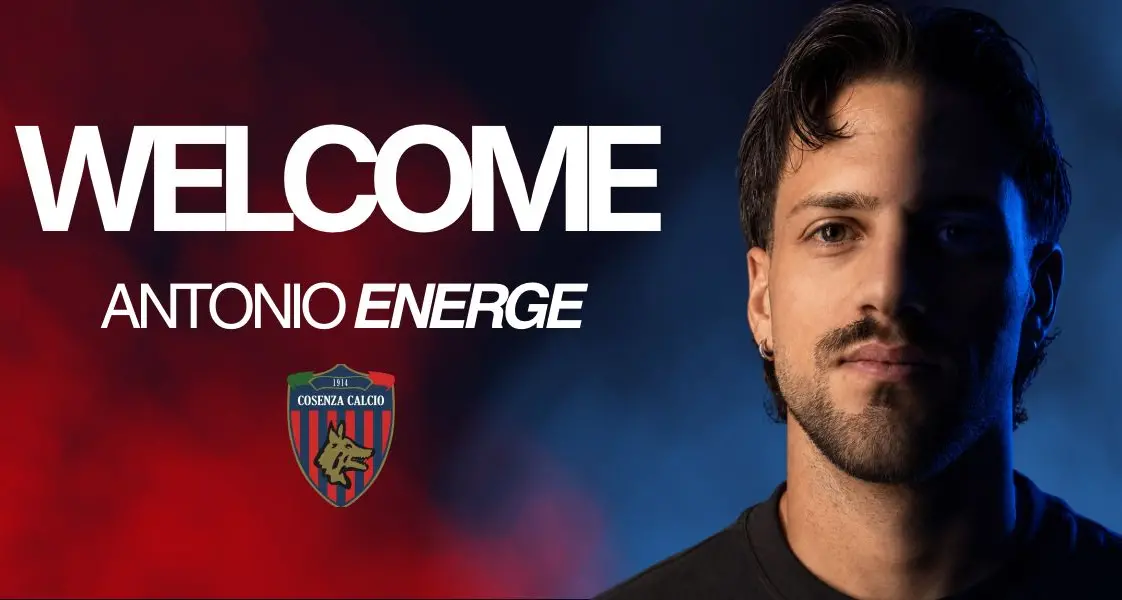 Cosenza, ufficiale l’ingaggio di Energe: l’attaccante arriva dal Crotone\n