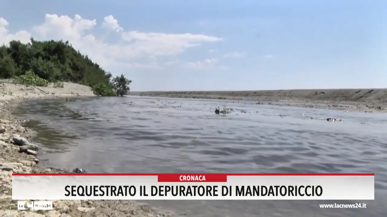 Sequestrato il depuratore di Mandatoriccio