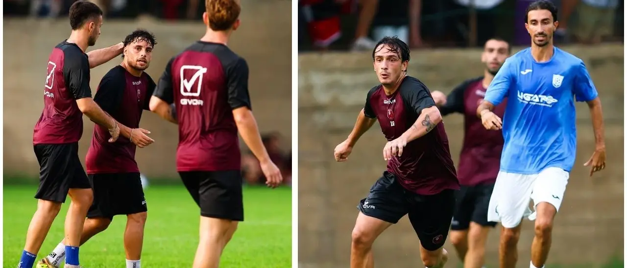Reggina, prova di forza in vista dell'esordio in Coppa Italia (Serie D): Catona travolto 8-1 in allenamento\n