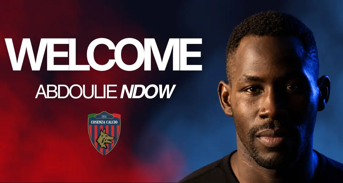 Il Cosenza Calcio arruola il centrocampista\u00A0Abdoulie Ndow\n