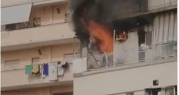 Villa San Giovanni, incendio in una palazzina sulla Nazionale: vigili del fuoco sul posto\n