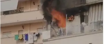 Villa San Giovanni, incendio in una palazzina sulla Nazionale: vigili del fuoco sul posto\n