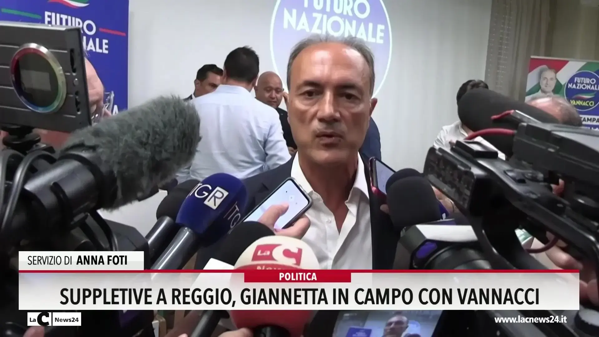 Suppletive a Reggio, Giannetta in campo con Vannacci