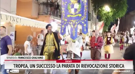Tropea, un successo la parata di rievocazione storica