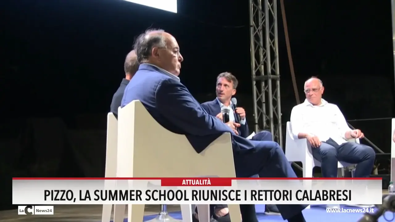 Pizzo, la Summer school riunisce i rettori calabresi