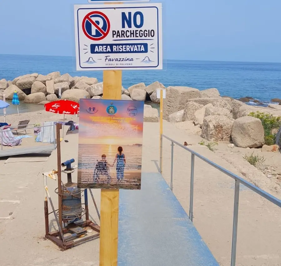 A Favazzina una rampa verso il mare. Una rampa verso la libertà\n