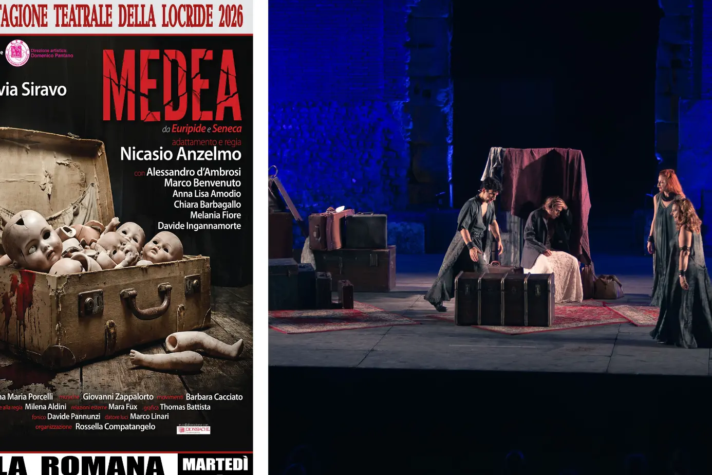 Alla Villa romana di Casignana in scena Medea, madre assassina che parla della contemporaneità\n