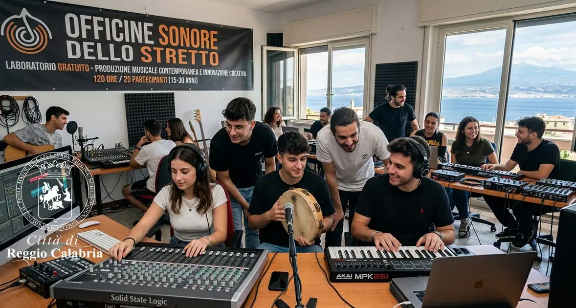 Reggio, al via “Officine Sonore dello Stretto”: un laboratorio gratuito\u00A0rivolto ai giovani\u00A0tra i 15 e i 30 anni\n