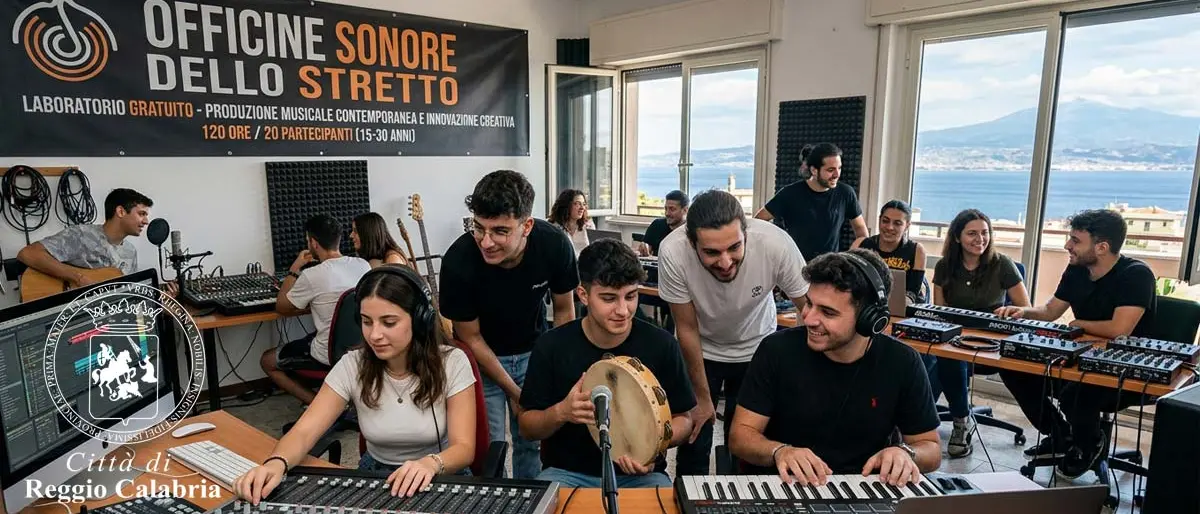 Reggio, al via “Officine Sonore dello Stretto”: un laboratorio gratuito\u00A0rivolto ai giovani\u00A0tra i 15 e i 30 anni\n