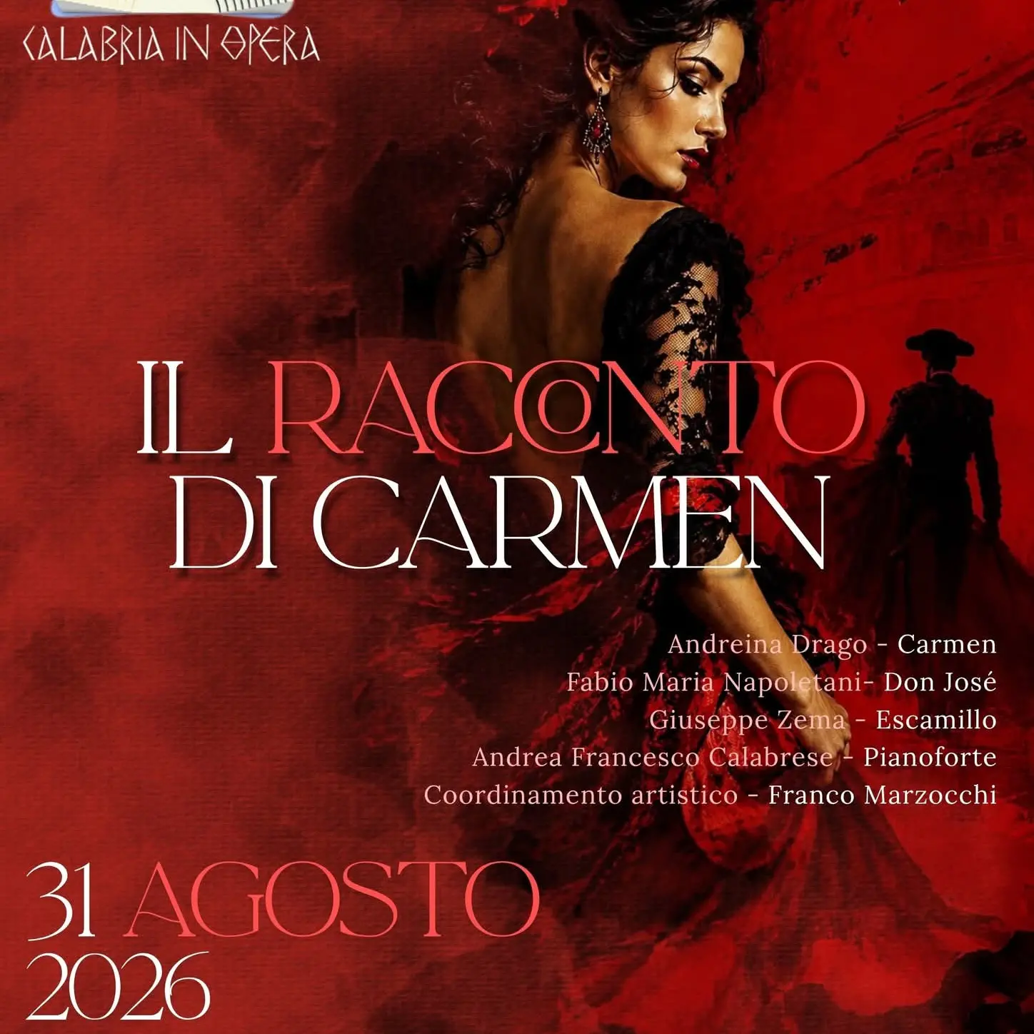 “Il Racconto di Carmen” porta l’opera in Piazza a Reggio: musica e teatro nel cuore della città\n
