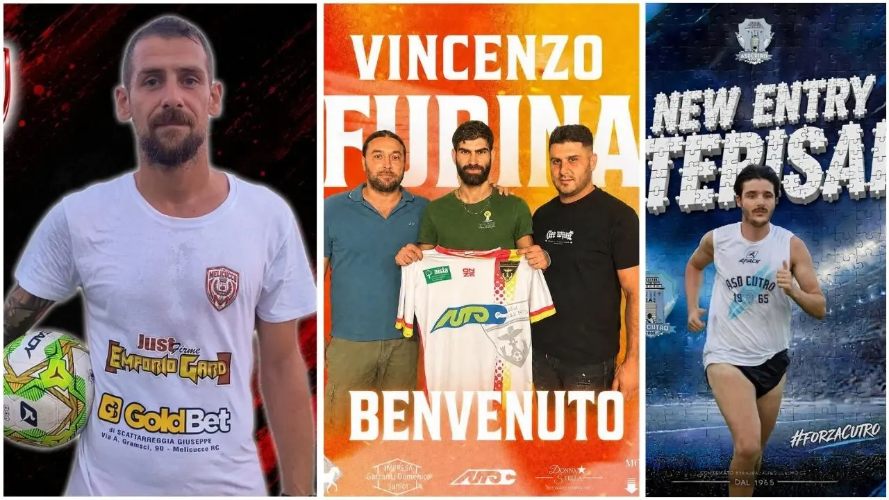 Calciomercato Prima Categoria: botti di fine agosto per Guardavalle, Melicucco e Cutro\n\n\n