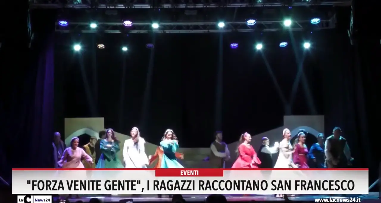 \"Forza Venite Gente\", iragazzi raccontano San Francesco
