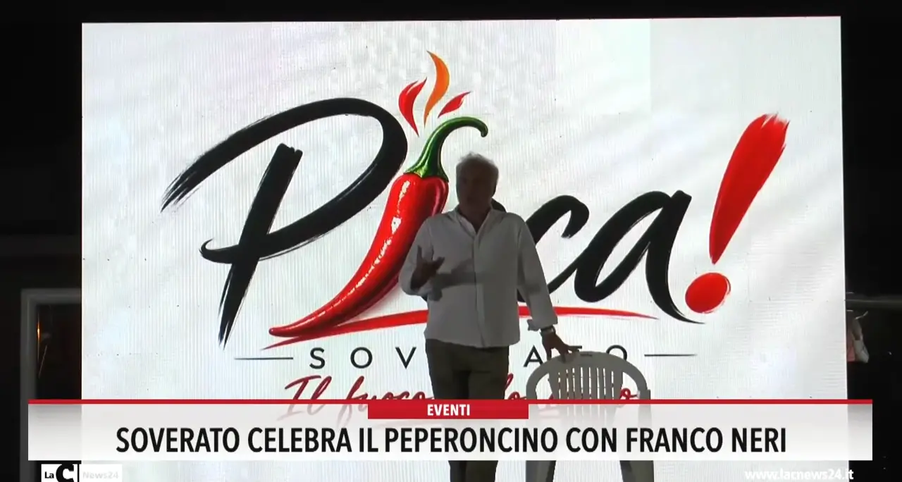 Soverato celebra il peperoncino con Franco Neri