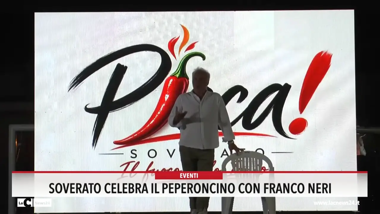 Soverato celebra il peperoncino con Franco Neri