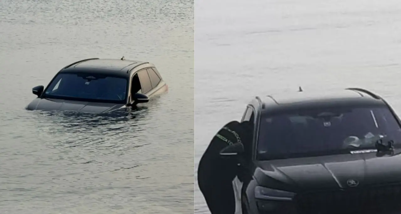 Si addormenta in auto e si risveglia in mare: turista salvato dal finestrino\u00A0\n