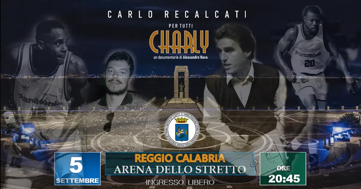 Carlo Recalcati torna a Reggio Calabria per la proiezione del film sulla sua vita\n