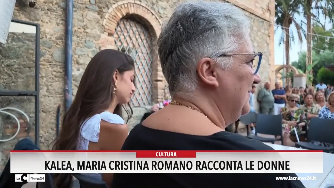 Kalea, Maria Cristina Romano racconta le donne