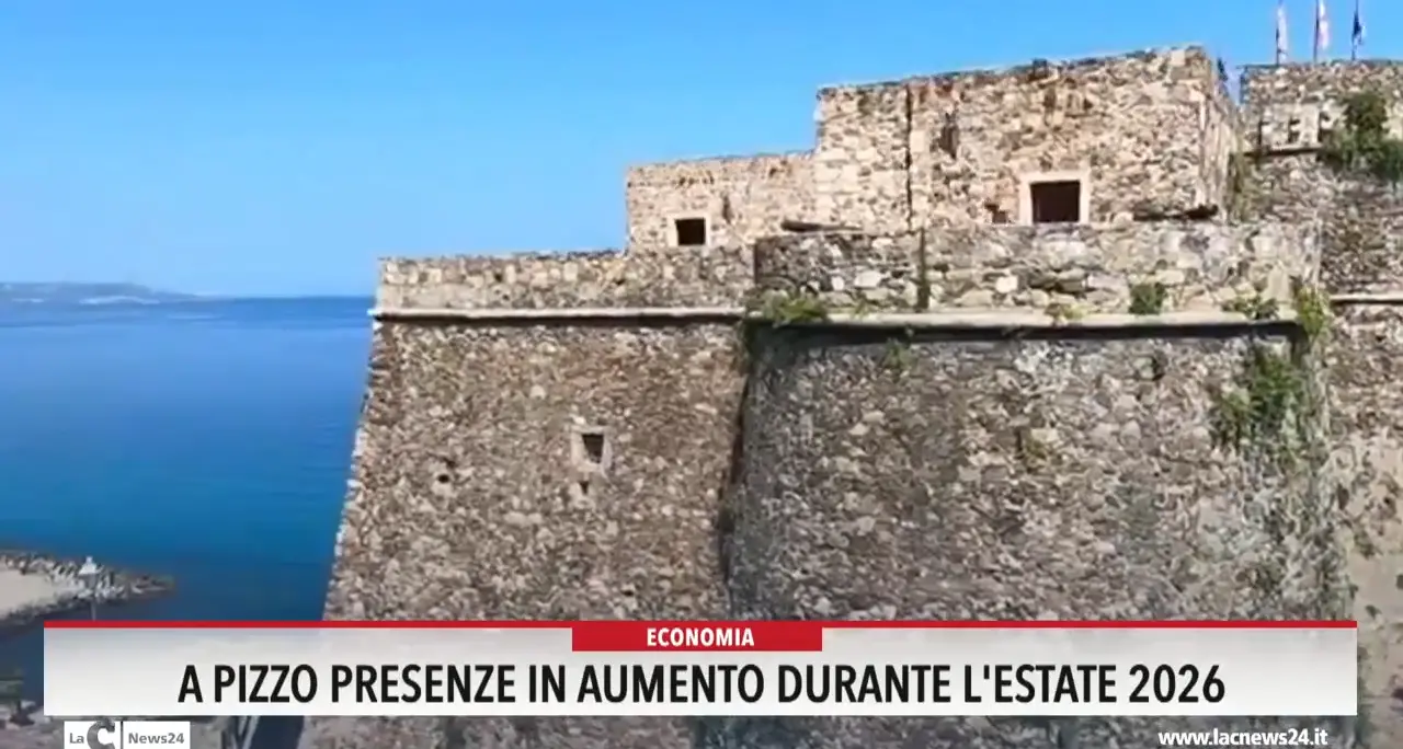A Pizzo presenze in aumento durante l'estate 2026