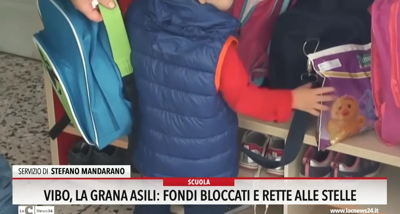 Vibo, la grana asili fondi bloccati e rette alle stelle