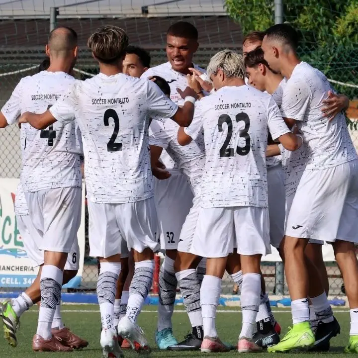 Coppa Italia Dilettanti, esordio da sogno per la Soccer Montalto: la neopromossa fa poker alla Morrone\n