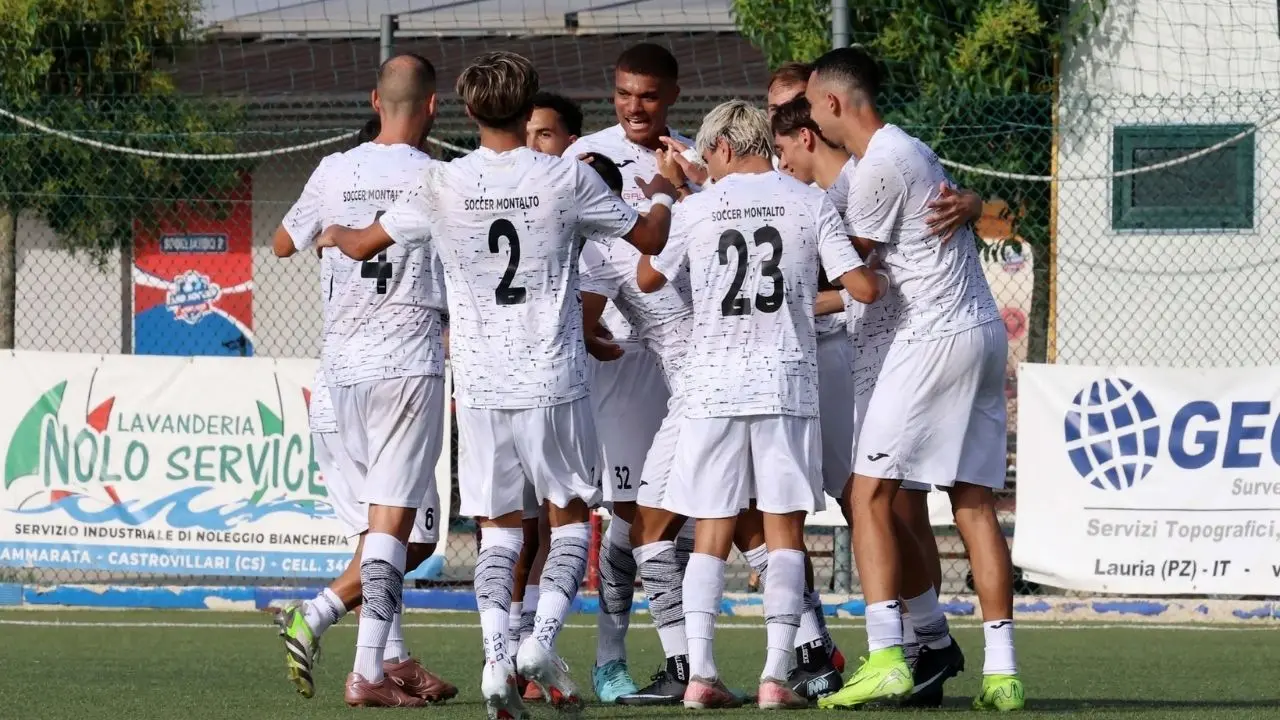 Coppa Italia Dilettanti, esordio da sogno per la Soccer Montalto: la neopromossa fa poker alla Morrone\n