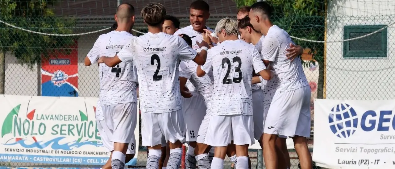 Coppa Italia Dilettanti, esordio da sogno per la Soccer Montalto: la neopromossa fa poker alla Morrone\n