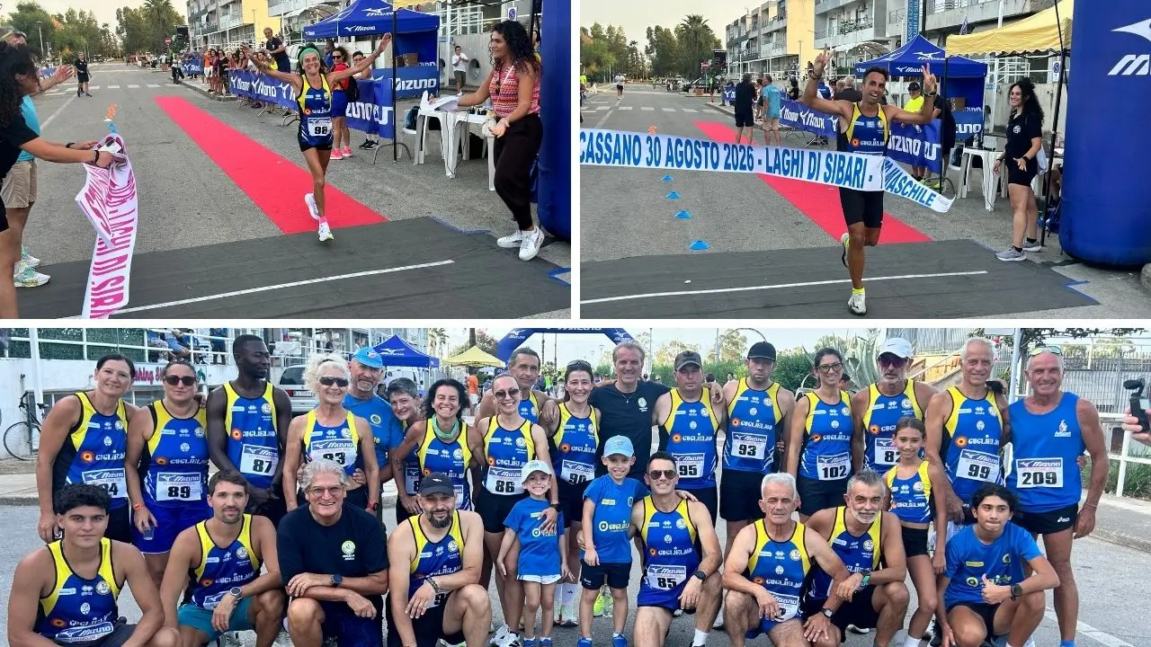 CorriCastrovillari Guglielmo Atletica, doppia vittoria alla dodicesima Stracassano\n