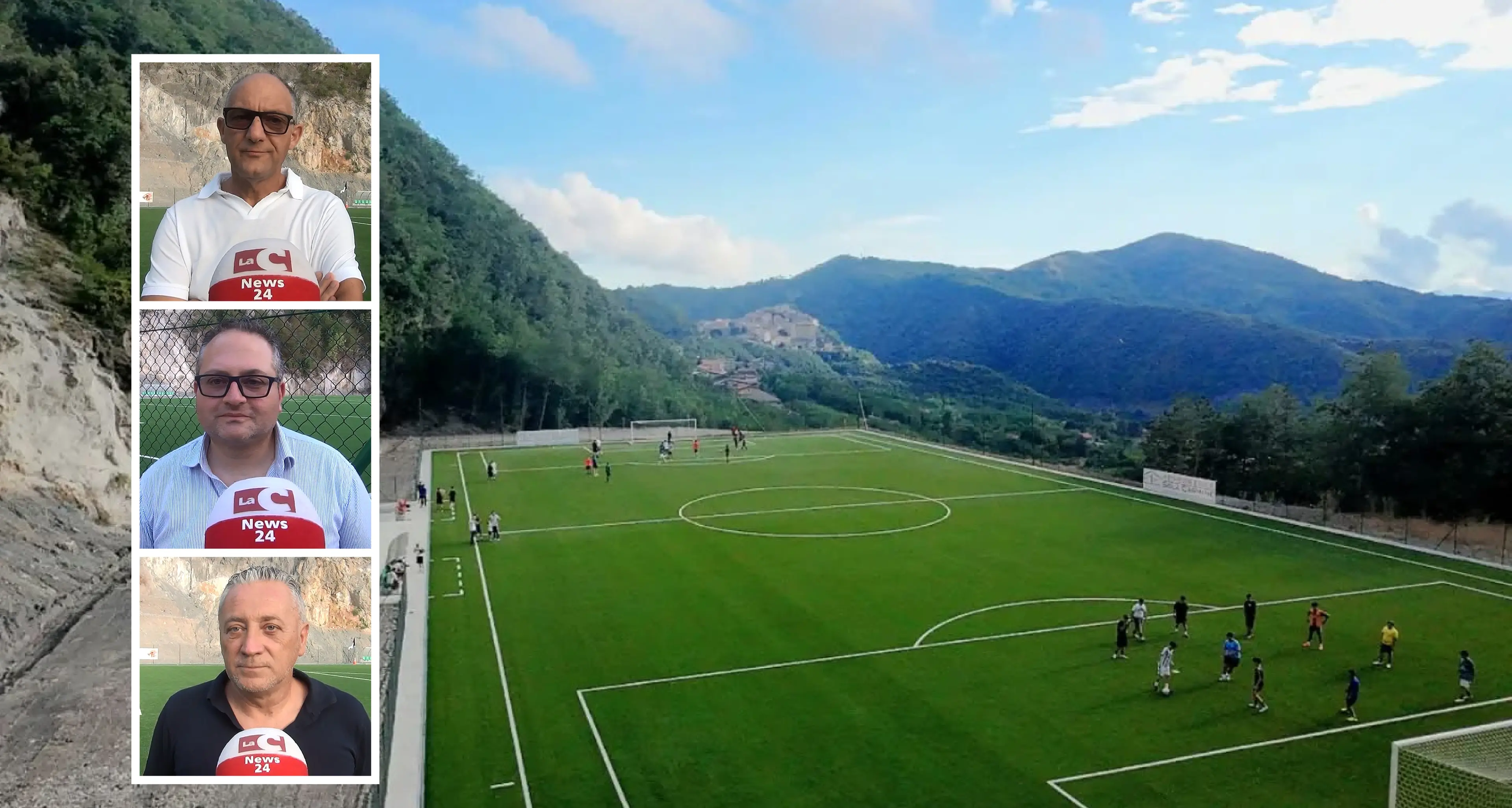 Mormanno riaccende la passione per il calcio: inaugurato il nuovo campo comunale. Subito scelto dal Melfi Under 19