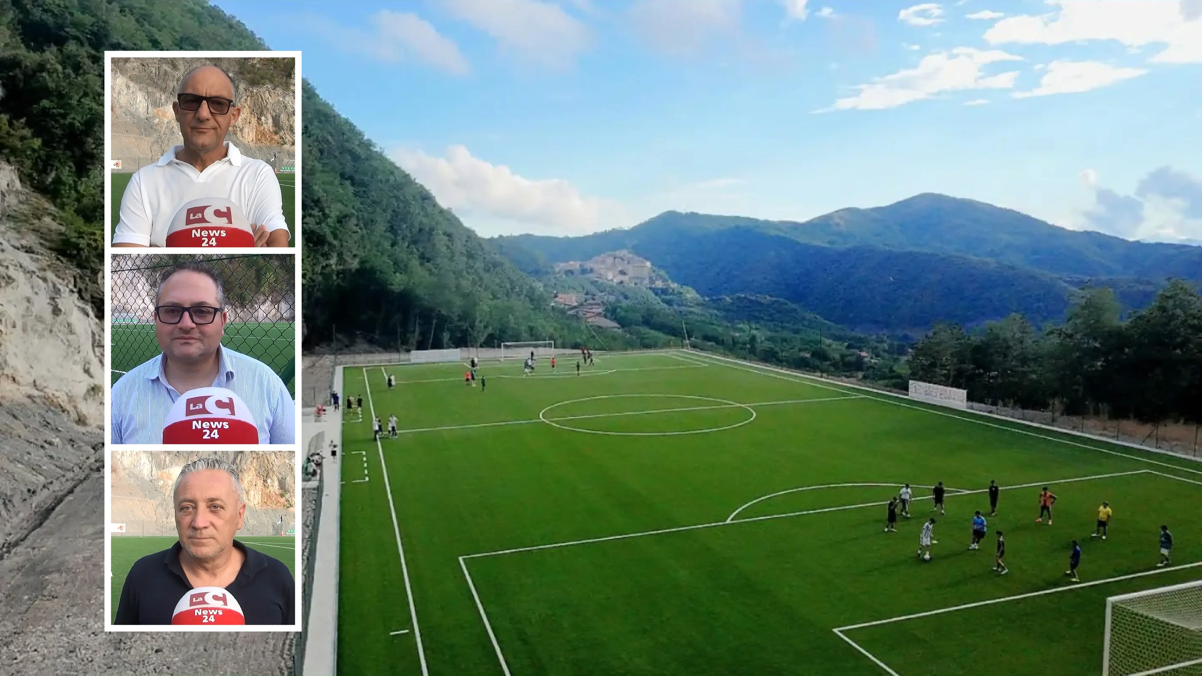 Mormanno riaccende la passione per il calcio: inaugurato il nuovo campo comunale. Subito scelto dal Melfi Under 19
