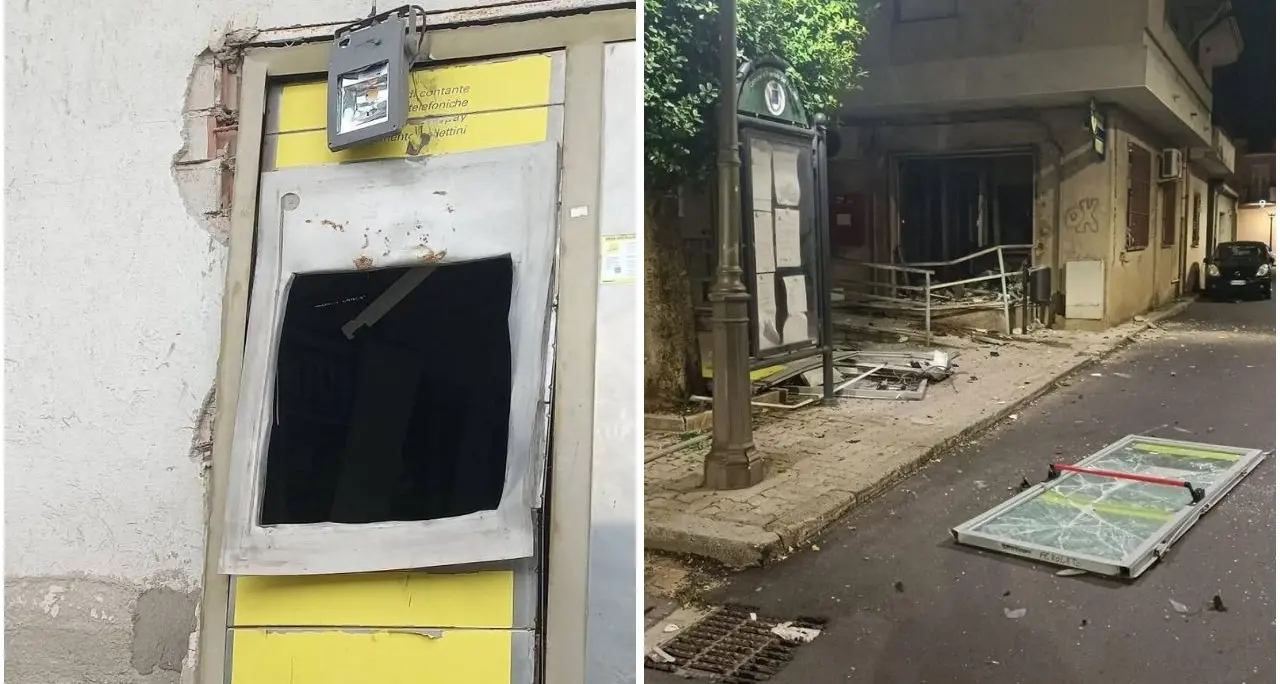 Assalto con esplosivo a due Postamat nel Reggino, l'amarezza dei sindaci: «Violenza inaccettabile»\n