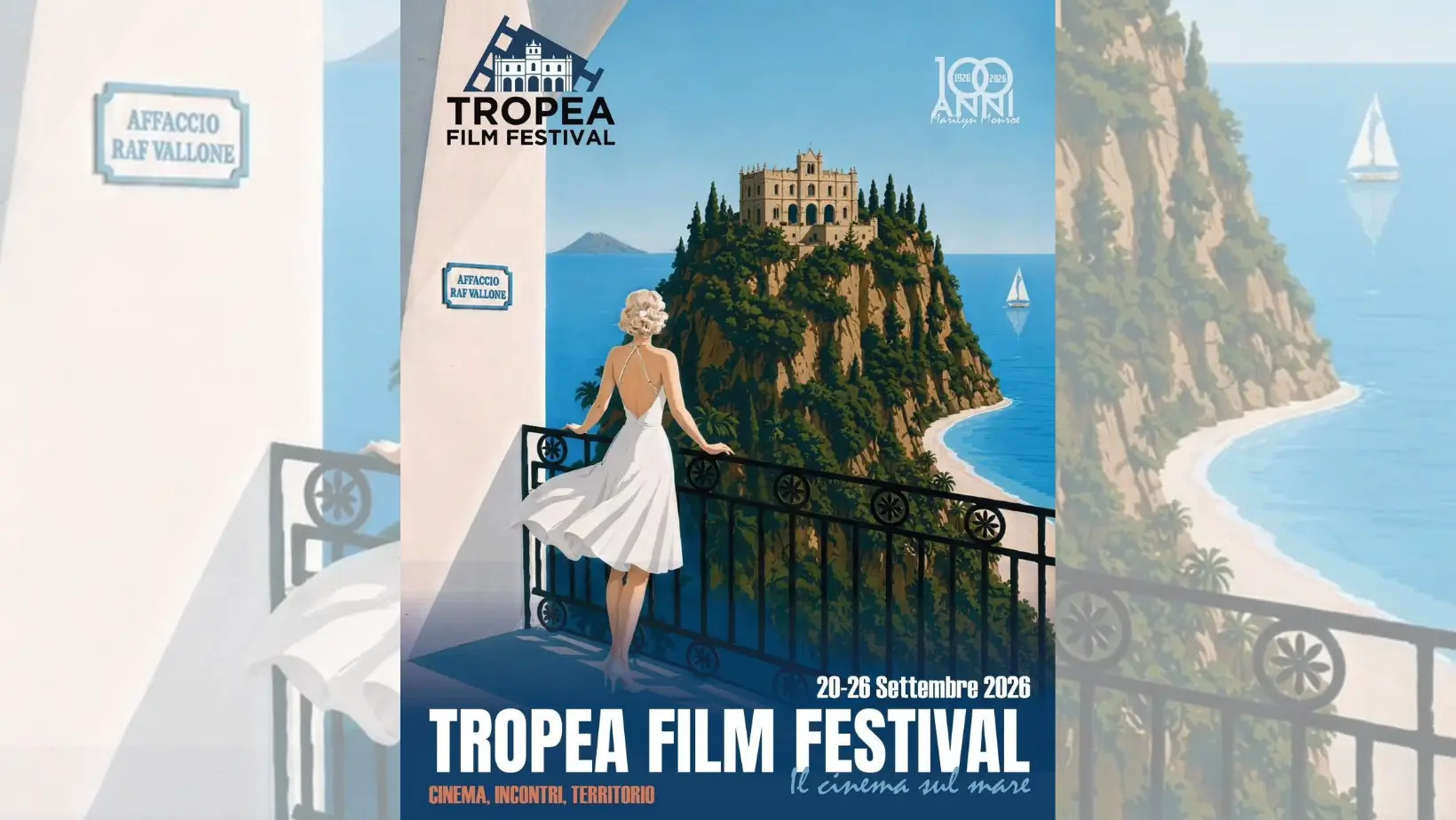 Tropea Film Festival, il cinema sul mare: la quarta edizione rende omaggio a Marilyn Monroe e Raf Vallone\n