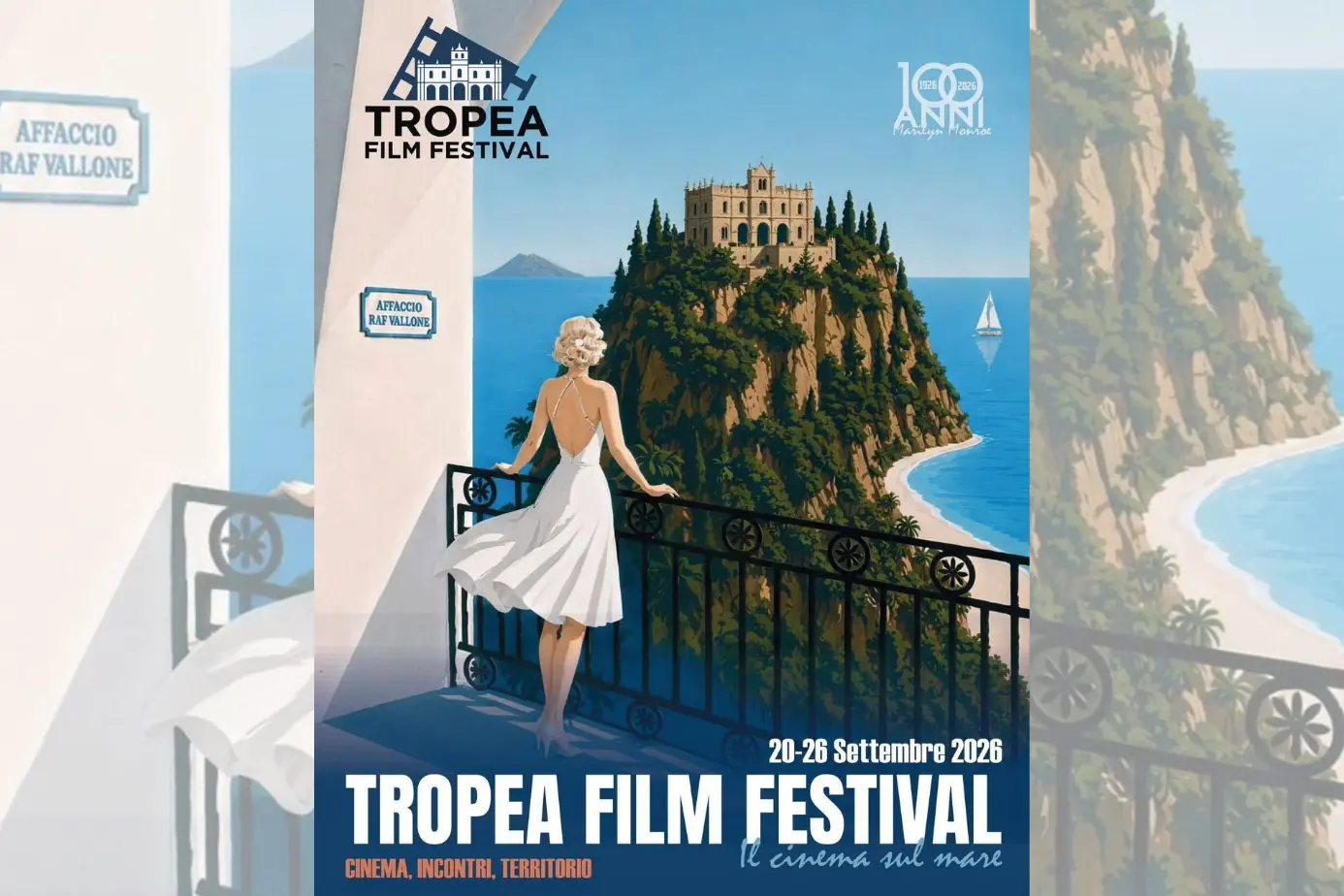 Tropea Film Festival, il cinema sul mare: la quarta edizione rende omaggio a Marilyn Monroe e Raf Vallone\n