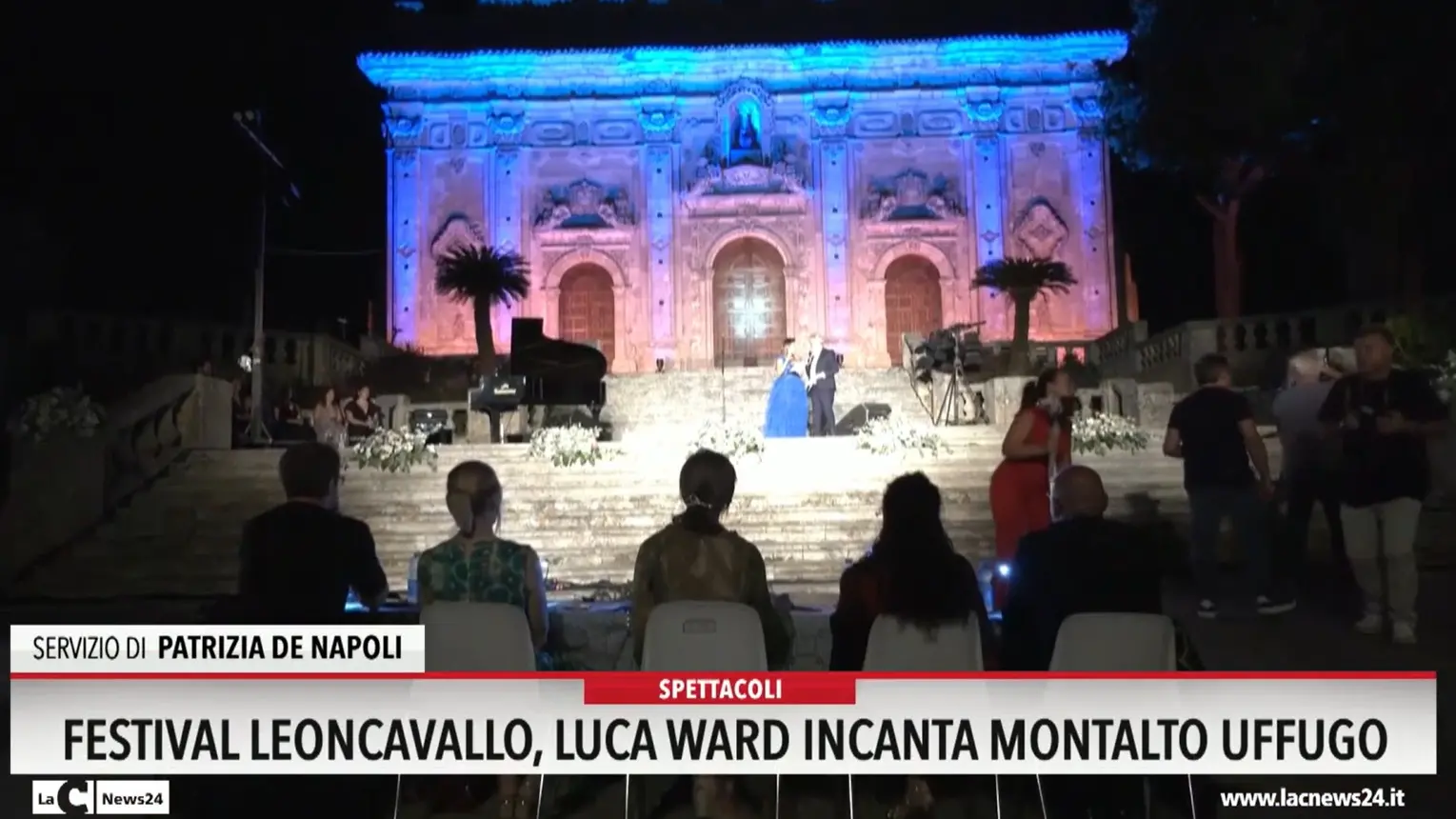 Festival Leoncavallo, Luca Ward incanta Montalto Uffugo