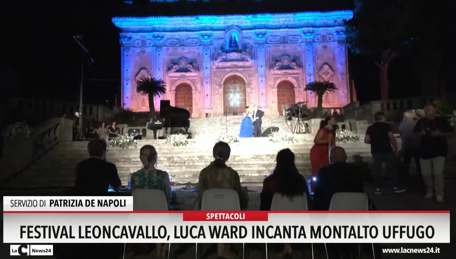 Festival Leoncavallo, Luca Ward incanta Montalto Uffugo