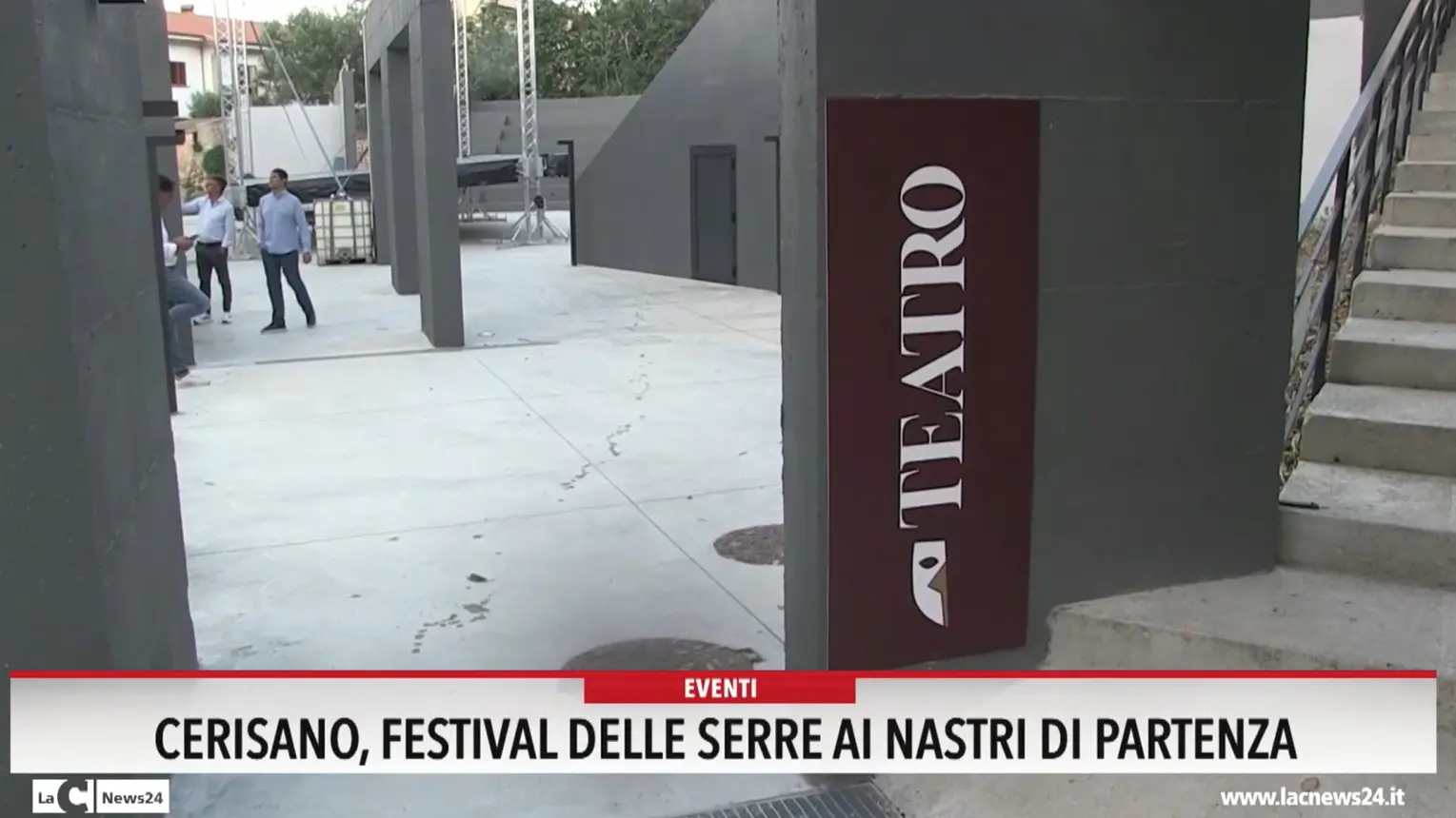 Cerisano, Festival delle Serre ai nastri di partenza